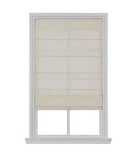 Home Decorators Collection Cordless Light Filtering Roman Shade 27"X64" / IVORY 