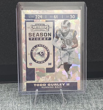 Panini 2019 Contenders Todd Gurley II Cracked Ice #97 Serial 06/23 Rams NFL
