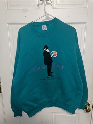 Vintage 90s Claude Monet, The Art Institute Of Chicago, Jerzees, Men s XLarge 
