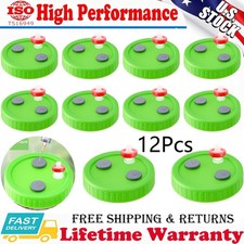 12x Mason Jar Lid Lliquid Cultivation 0.22um PTFE Syringe Filters Ruhr Connector