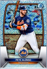 2023 Bowman - Pete Alonso #78 Chrome Mojo Refractor