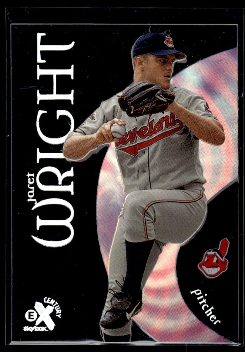 1999 SkyBox E-X Century Jaret Wright Clear Cleveland Indians