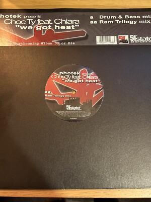 Photek Presents choc ty ft chiara- we got heat remixes 12  Vinyl 2003