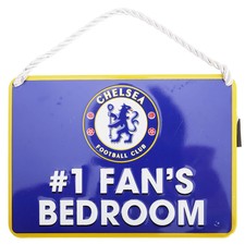 No1 Fan Chelsea F.C Bedroom Sign - GIFT // PLAQUE
