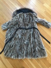 FULL LENGTH RACOON FUR- BEAUTIFULLY VINTAGE HAND CRAFTED