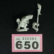 SKAVEN STORMVERMIN METAL OOP HALBERD WARHAMMER AGE OF SIGMAR THE OLD WORLD