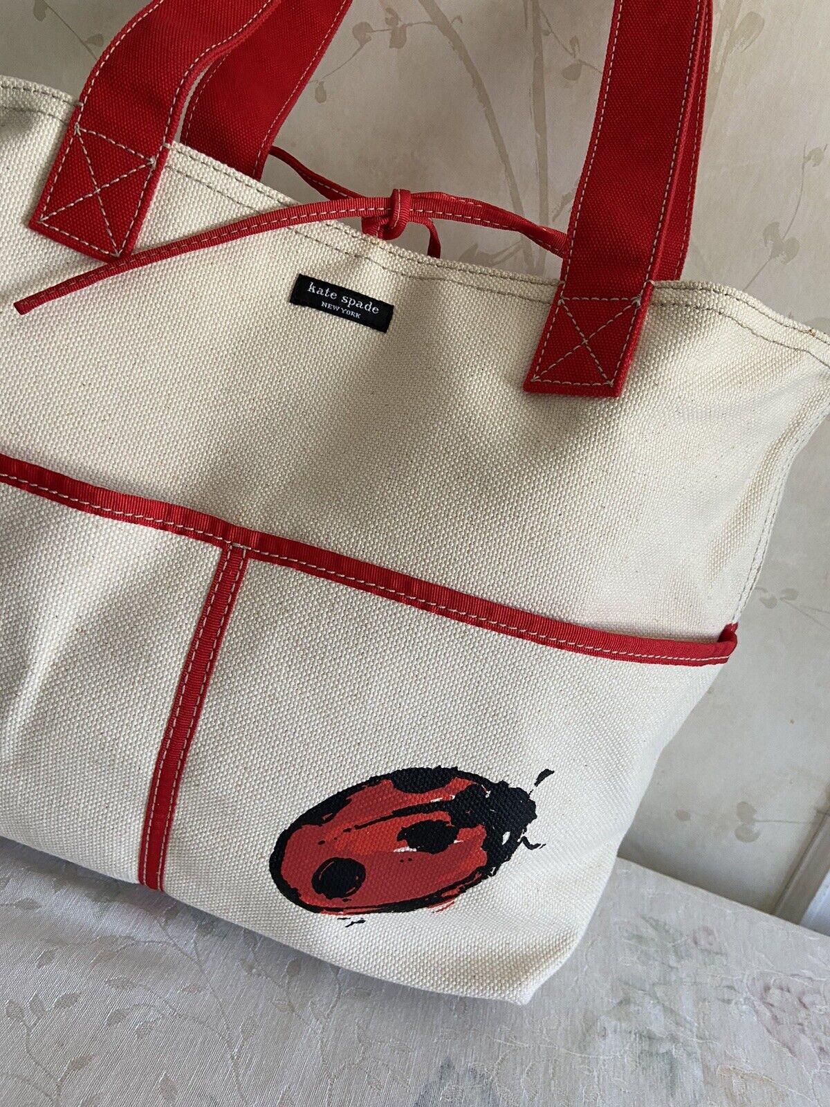 NWT Kate Spade Ladybug Tote Bag | eBay