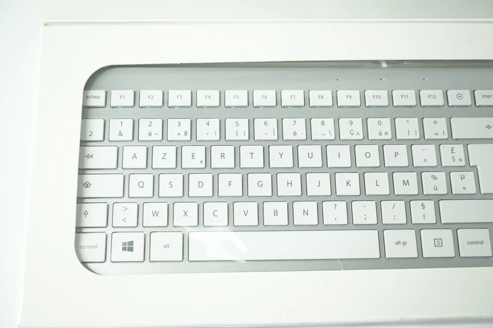 Cherry Strait kabelgebundene Tastatur Keyboard AZERTY-Layout Weiß PC MAC #75 - Bild 2 von 3