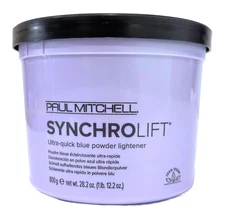 Paul Mitchell SynchroLift Ultra-Quick Blue Powder Hair Lightener 28.2 oz