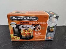 Proctor Silex 72507 1.5 Cup Durable Food Chopper BRAND NEW 1 1/2 Cup Capacity