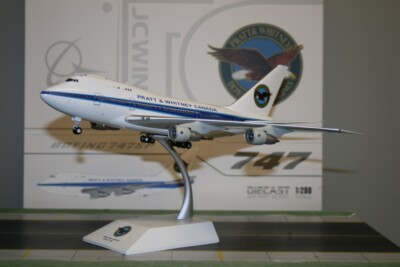 JC Wings 1:200 Pratt and Whitney Boeing 747SP C-GTFF (XX20286