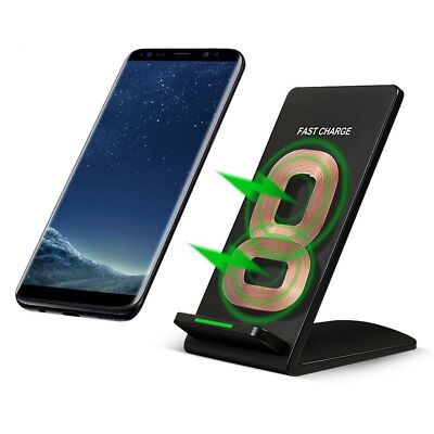 For Samsung Galaxy S22/Ultra/Plus - 10W Fast Wireless Charger Stand Detachable