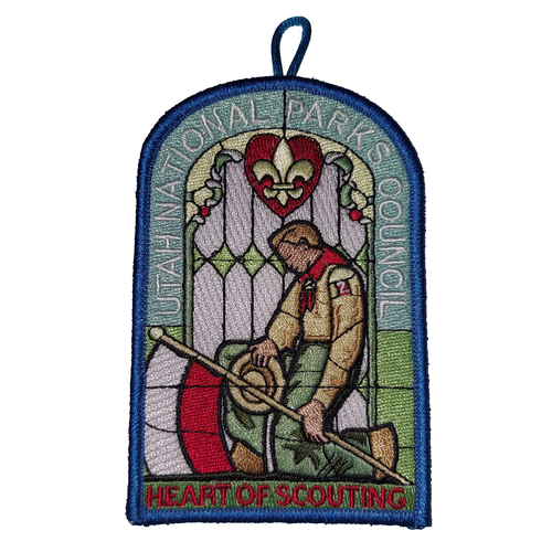 BSA Boy Scouts Utah National Parks Council Heart of Scouting Patch ...