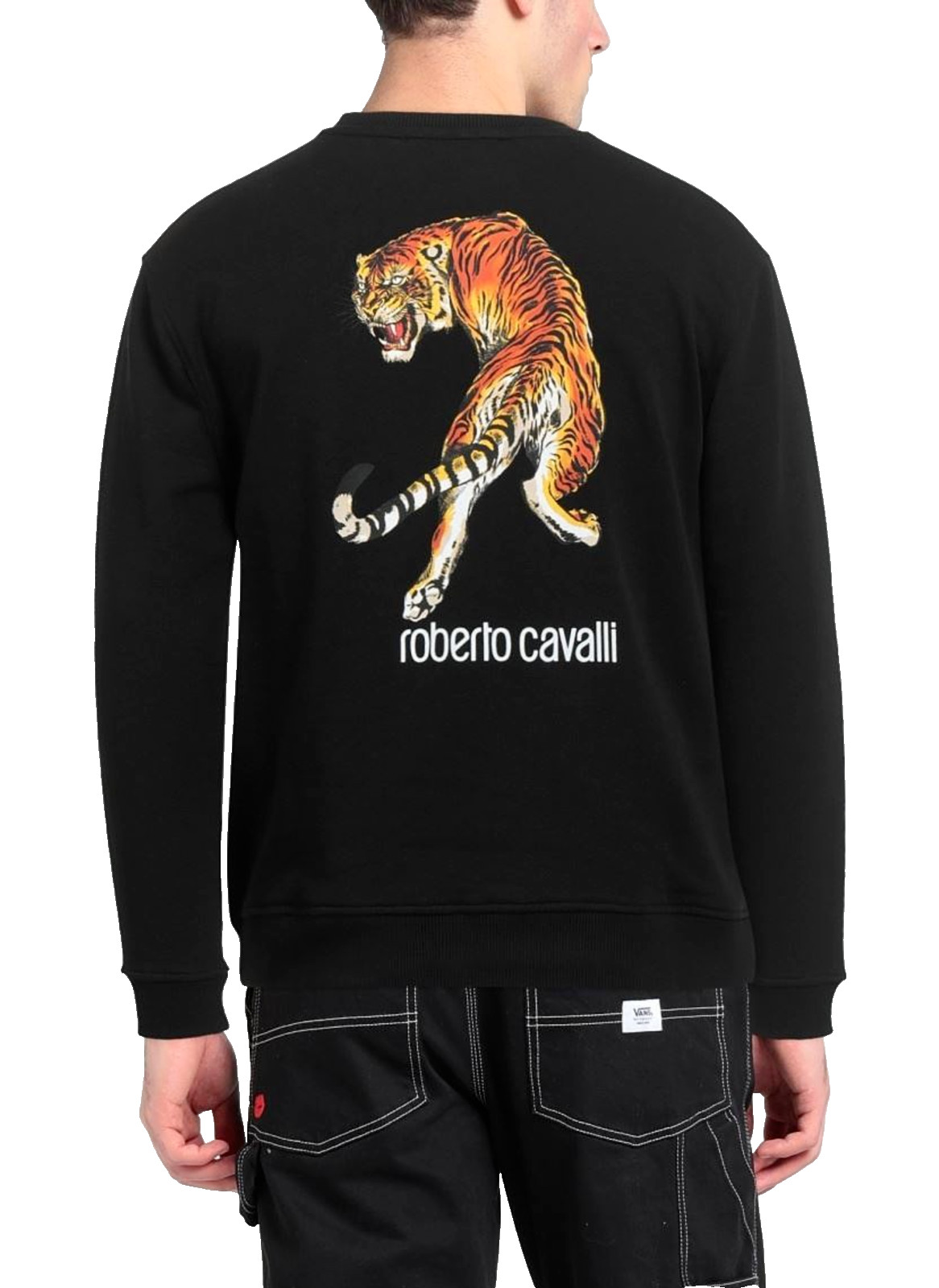 Roberto Cavalli Firenze Tiger Sweat Sweater Sweatshirt Jumper Pullover