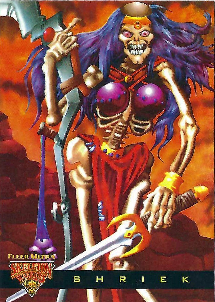 1995 Skeleton Warriors Luma Bone Shriek | eBay