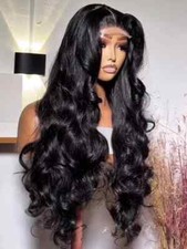Body Wave 13x4/13x6 Transparent Lace Frontal Wig Human Hair 5x5 Glueless HD Wigs