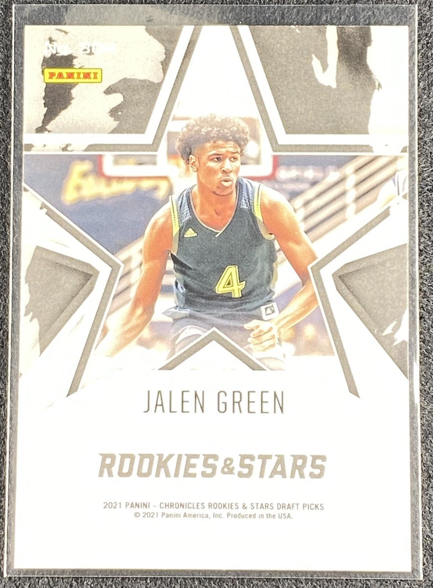Jalen Green 2021-22 Panini Chronicles Rookies and Stars