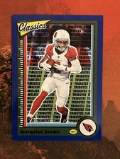 2022 Classics Marquise Brown Timeless Tributes Blue /125 - Arizona Cardinals 