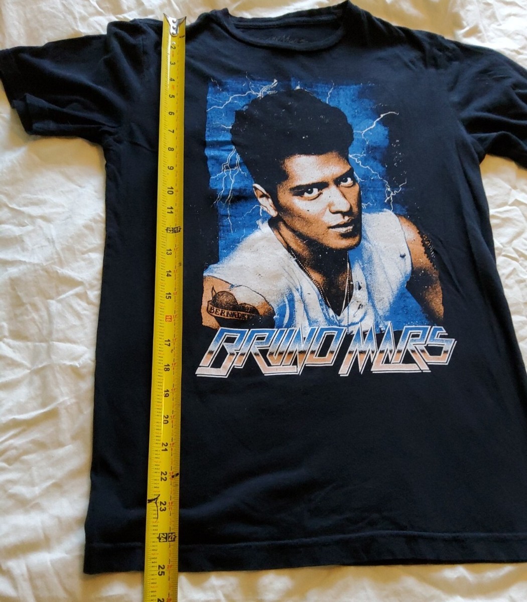 Bruno Mars Moonshine Jungle Tour Concert T-Shirt Size S/M Black
