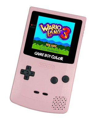 GBC Nintendo Game Boy Color Backlit AMOLED OLED Touchscreen