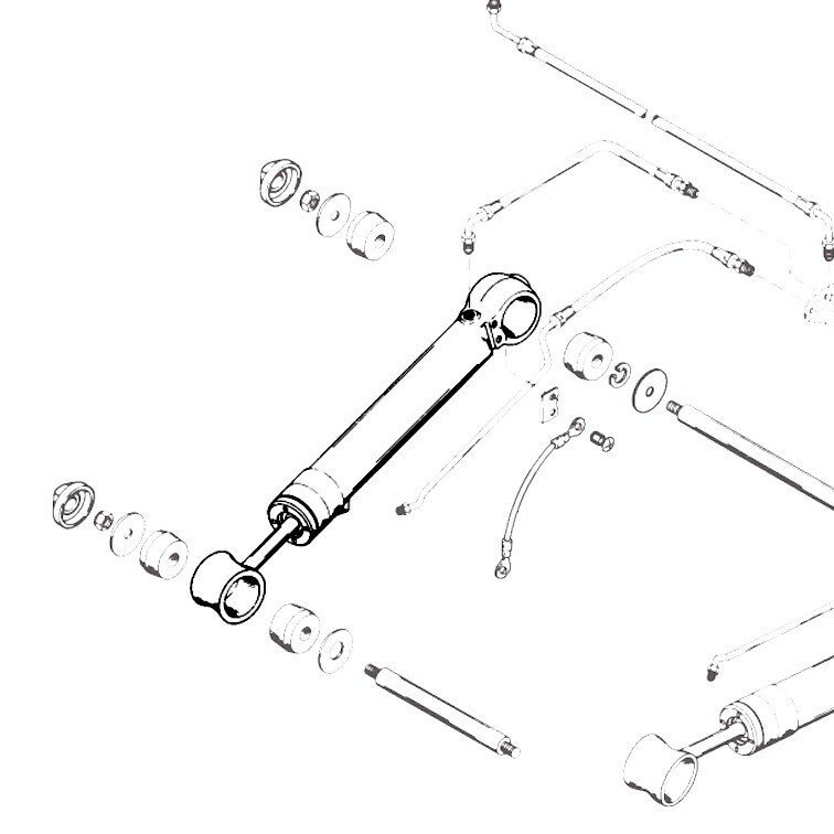 Trim Tilt Ram Cylinder Port & Starboard for MerCruiser Bravo