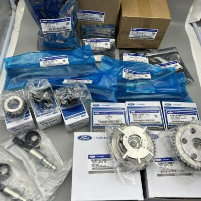 #ad New 04 08 Ford 5.4L Timing Chain Kit Water Oil Pump Cam Phaser Gaskets Solenoid $495.89