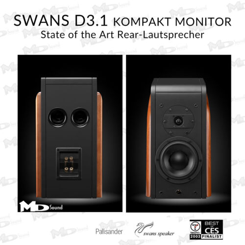 SWANS D3.1 - Palisander - HighEnd-Lautsprecher, Paarpreis, Auspackware, wie neu - Bild 2 von 6