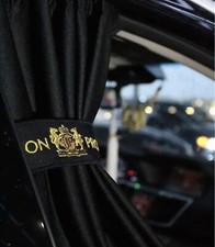 Junctionproduce Genuine Vip Curtains Blackgold 1pair