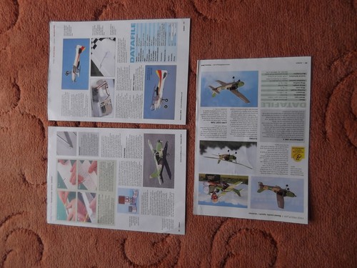 RCM&E Plans of the Aermacchi AM3C with magazine article a semi scale model - Picture 4 of 4