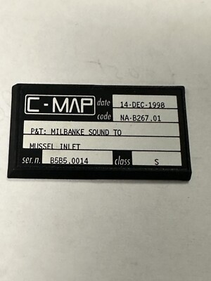 C-Map milbanke sound to mussel inlet na-b267