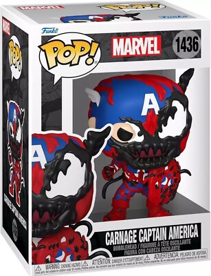 Funko Pop! Marvel: Carnageized - Captain America 889698826440| eBay