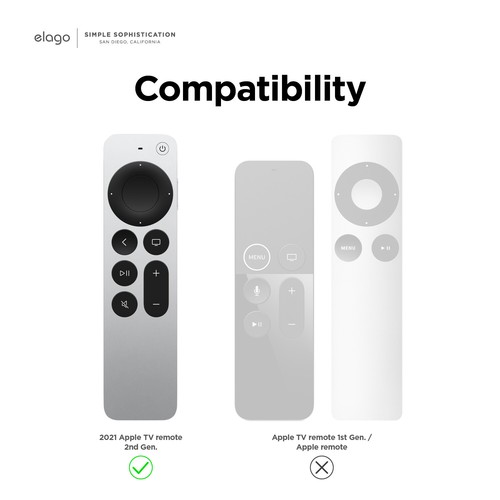 Apple TV Remote Case 2021 - Case Elo® R1 para Apple TV Siri Remote 2021 - Imagen 4 de 10