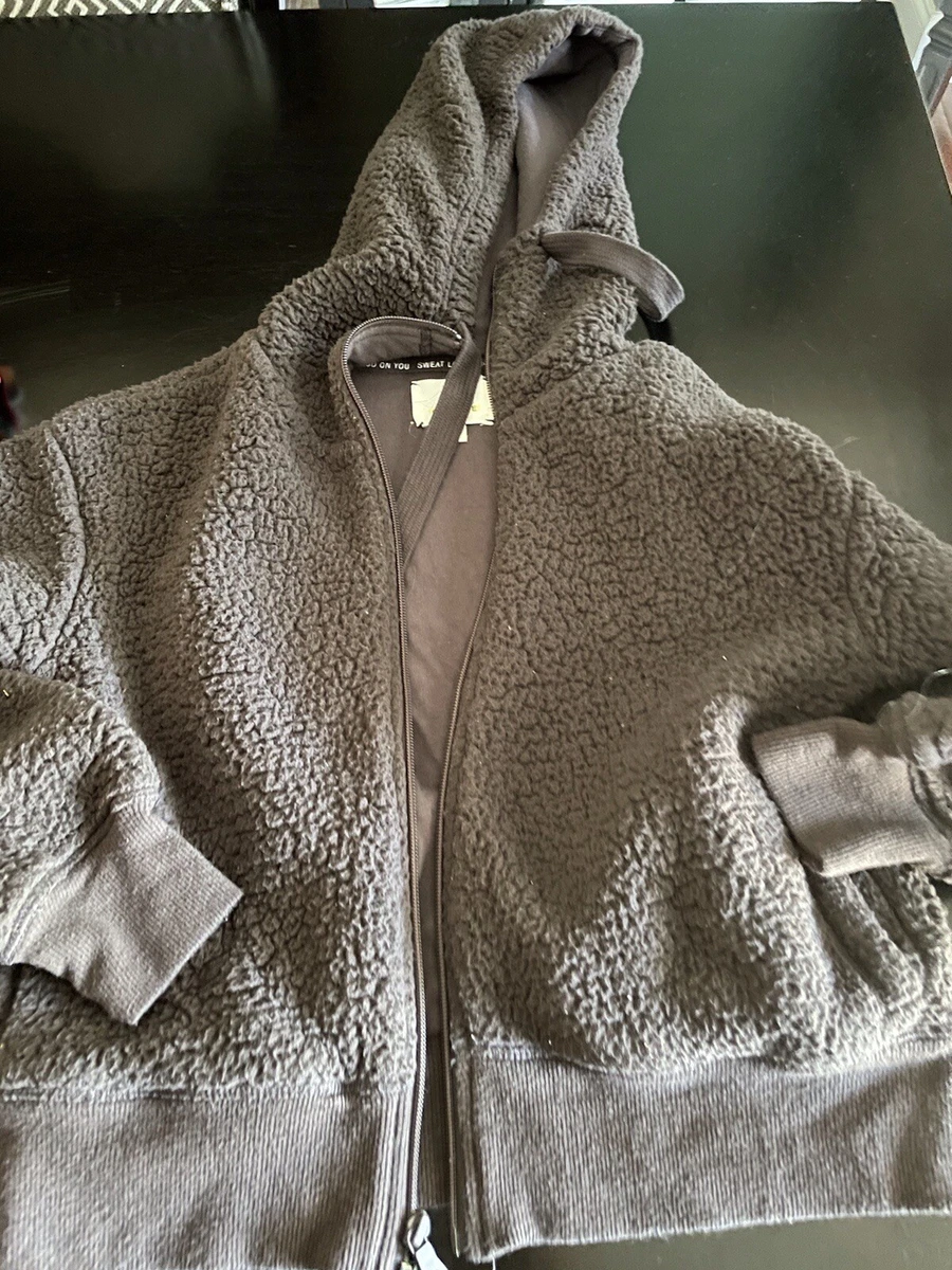Aerie sherpa hoodie sales