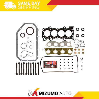 Full Gasket Set Head Bolts Fit 02-06 Acura RSX Honda Civic VTEC 2.0L K20A3 DOHC