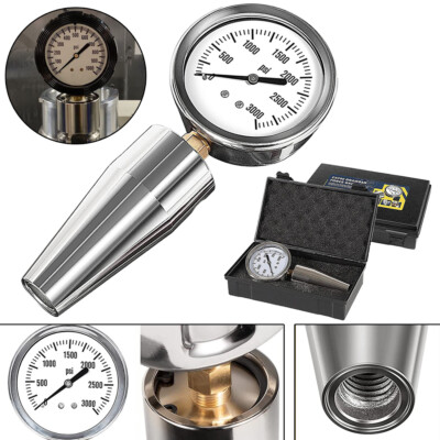 For All CAT40 or BT40 Spindle Drawbar Force Gauge Tester Checker Tool 0-3000PSI