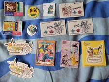 pokemon sticker sheets and flats