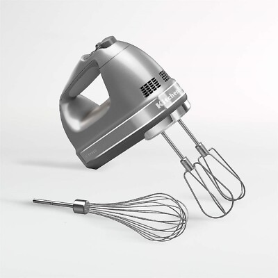 new LIQUID GRAPHITE KitchenAid Soft Start 7-Speed Hand Mixer Model KHM7210QG