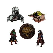 Star Wars Dark Side of the Force Base Metal Pin Set