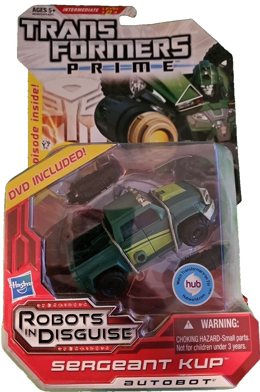 Transformers Prime RID Deluxe Class Sergeant Kup Autobot Action Figure Hasbro S3