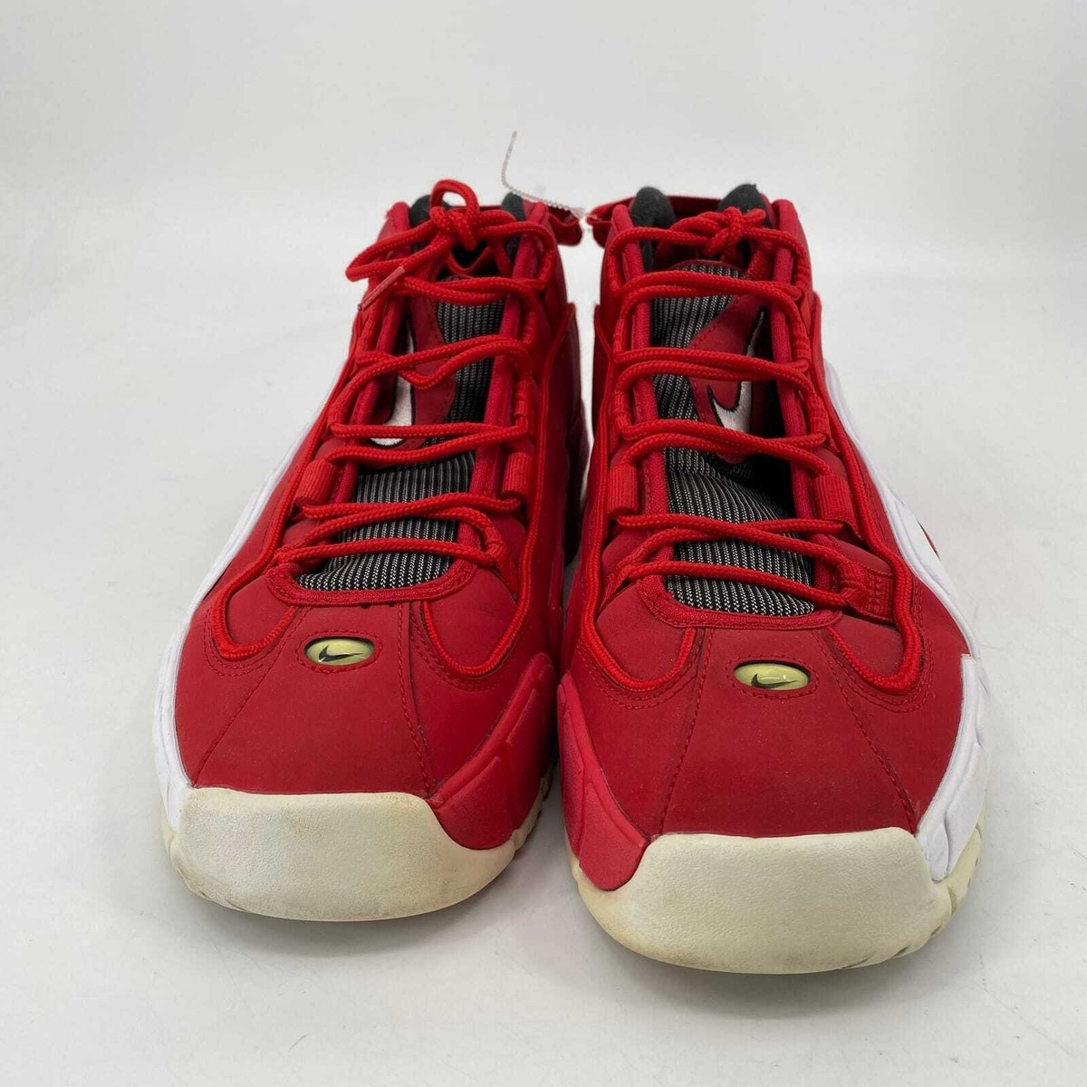 Nike Red/White Leather Sneakers | Athletic Style Size 11 | eBay display picture 3