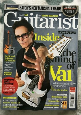 Guitarist #360 Great content. Steve Vai/Foo Fighters style tab Cool issue