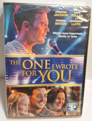The One I Wrote For You (DVD, 2014) Cheyenne Jackson Christine Woods New Sealed 