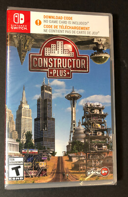 Constructor Plus [ NOT A Cartridge ] (Nintendo Switch) NEW