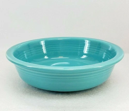 19 OZ. MEDIUM CEREAL SOUP BOWL turquoise blue 6 7/8" FIESTA