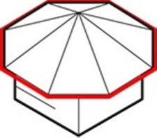 Dachrinne PVC Komplett-Sets für Pultdach Satteldach eckige Dächer Dachrinnen