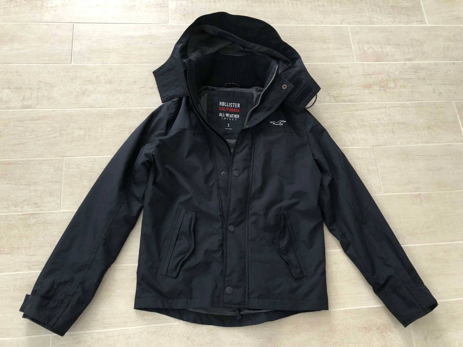 Weather Jacket Coat - Navy 
