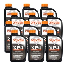 Joe Gibbs Driven 00506 XP4 15W50 Petroleum Racing Motor Oil - Case of 12 Qts.