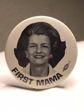 Rare Vintage Gerald Ford Political Campaign Button Pin ~ Betty Ford First Mama