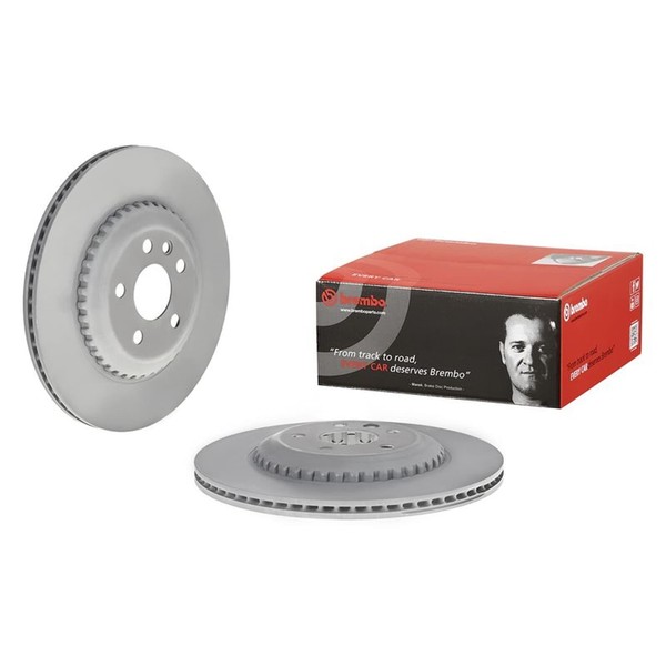 2X Brembo Bremsscheiben 325Mm InnenbelÜFtet Hinten Passend FÜR Land Rover-image