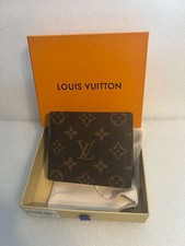 Louis Vuitton Monogram Brown Men's Bifold Wallet